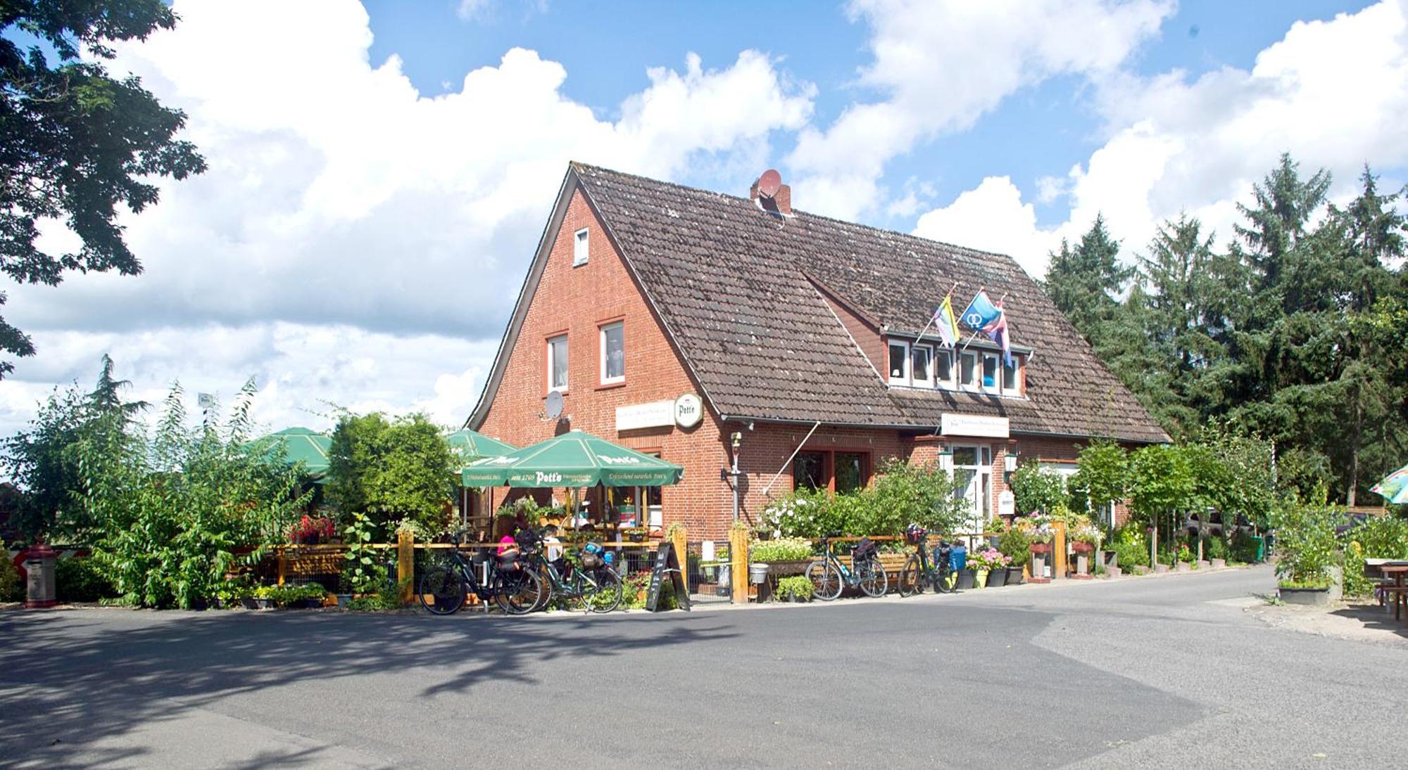 Gasthaus Duether Schleuse Duthe Екстер'єр фото